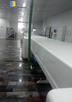 T�nel de resfriamento chocolates Hebleimar