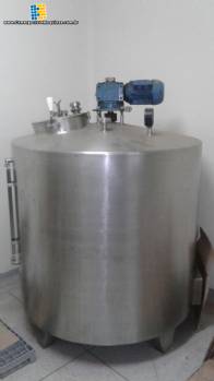 Fermentador em inox 500 L Incomar