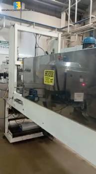 Rotuladora aplicadora com tnel  vapor sleeve e enfardadeira de garrafas
