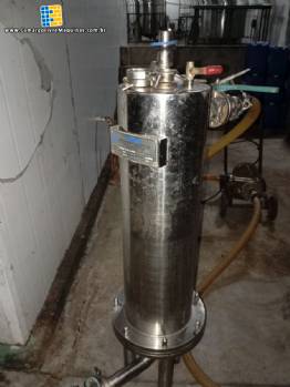 Filtro cartucho membrana em inox para vinho Zegla