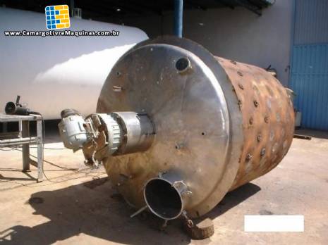 Reator herm�tico inox 316