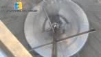 Tanque misturador encamisado em inox 1800 litros