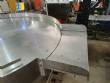 Mesa giratria alimentadora em inox para frascos potes Levapack 1200 mm