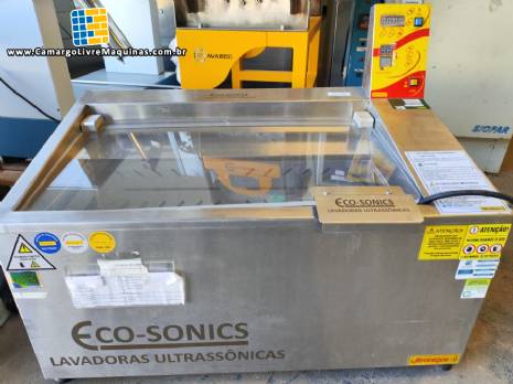Lavadora ultrassônica em inox de bancada para laboratórios Ultronique Lavadora ultrassônica em inox de bancada para laboratórios Ultronique