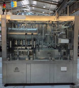 Linha para envase de latas bebidas carbonatadas com gás cerveja refrigerante kombuchas água sucos energéticos 1.000 latas por hora Linha para envase de latas bebidas carbonatadas com gás cerveja refrigerante kombuchas água sucos energéticos 1.000 latas por hora