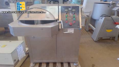 Processador cutter em inox para carnes com facas rotativas 20 litros Cutter Industrial Processador cutter em inox para carnes com facas rotativas 20 litros Cutter Industrial