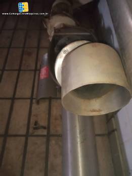 Rosca transportadora aço inox 6 metros Rosca transportadora aço inox 6 metros