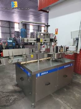 Rotuladora dupla automática em inox auto adeviso Zegla Rotuladora dupla automática em inox auto adeviso Zegla
